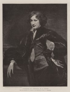 Portret van Vandyck als jongeling